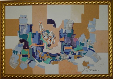 Rina Rinella Brown Abstract Art 2