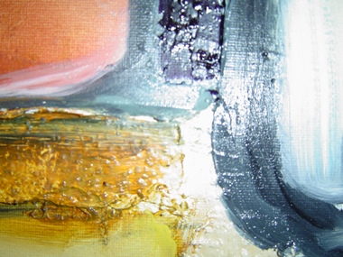 Rina Rinella Yellow Abstract Art 10